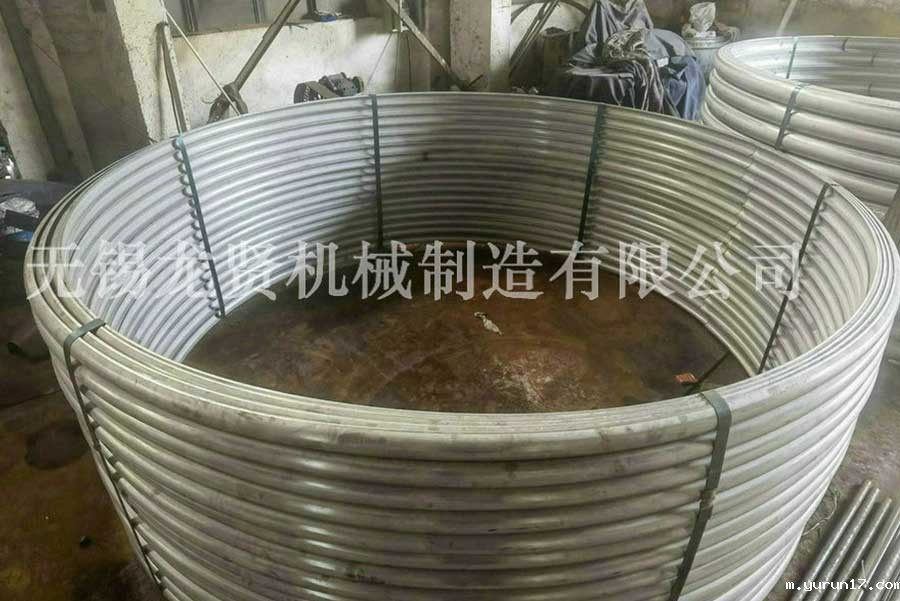 半圆管存在的鼓泡现象